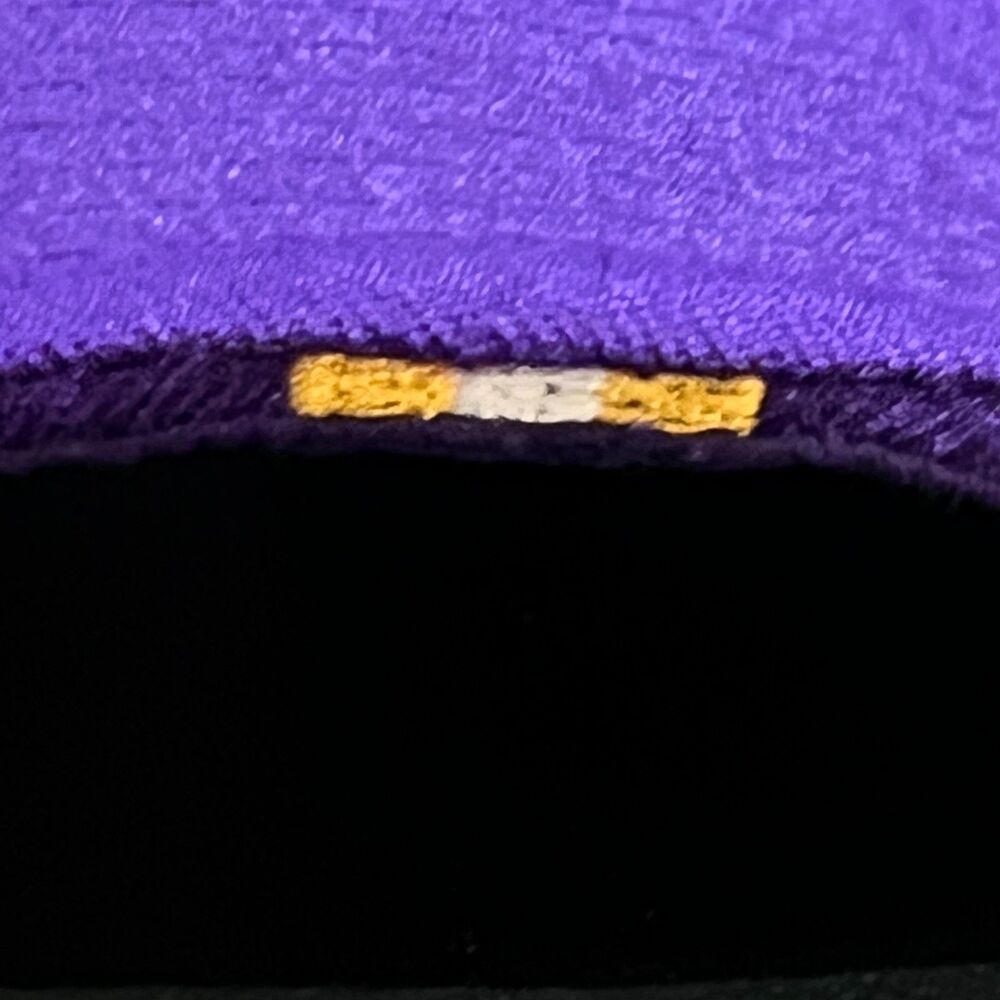 Vintage 90s Nike Team Minnesota Vikings Wool Fitted Hat Purple NFL Football 7 - Picture 3 of 10